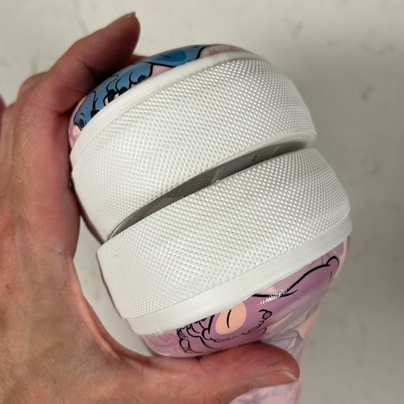 Women’s Disney Stitch Low Top Slip On Sneaker 9 1/2 NWOT Groundup w/lic STITCH - Picture 5 of 16